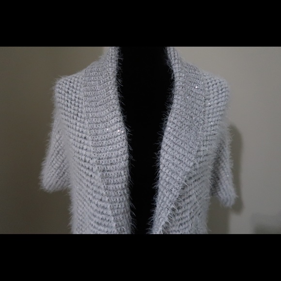 Xoxo Women’s open front cardigan Sweater Sz Medium - Picture 7 of 11